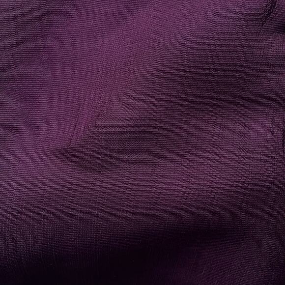 Nellie Partow Silk Tafetta Boxy Top Mulberry Purple Sz Small High End Minimalism - Picture 6 of 9